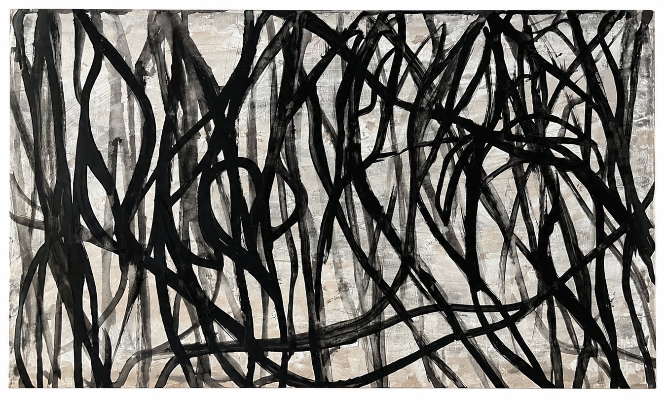 Pintura abstracta - "Entramados"