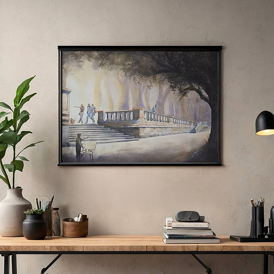 Obra de arte original - Plein Air en Chapultepec
