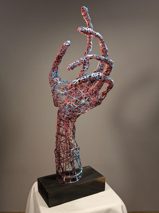 Escultura de alambre - Dualidad