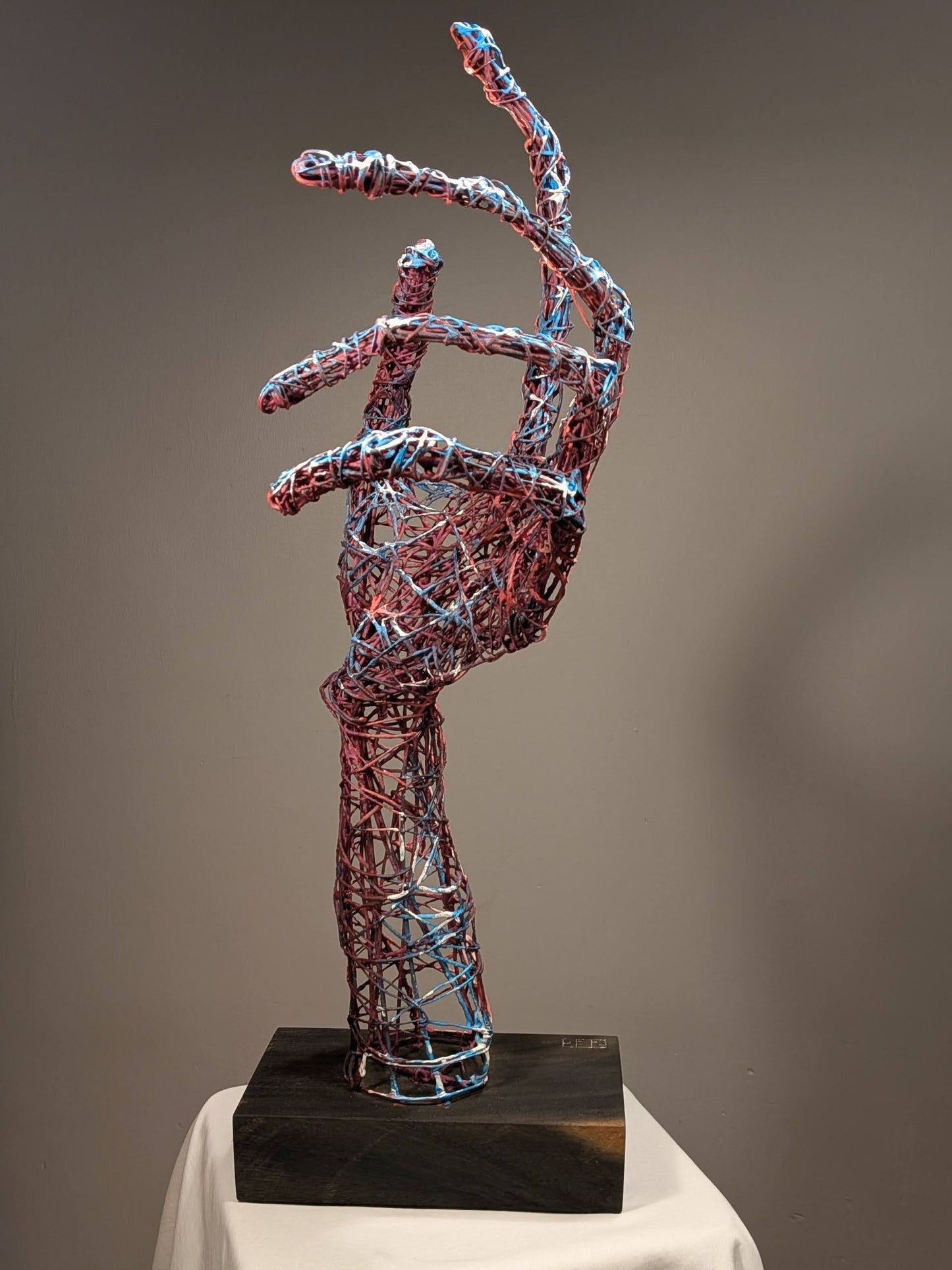 Escultura de alambre - Dualidad