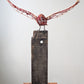Escultura de alambre - Vuelo de otoño