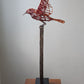 Escultura de alambre - Vuelo de otoño