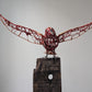 Escultura de alambre - Vuelo de otoño