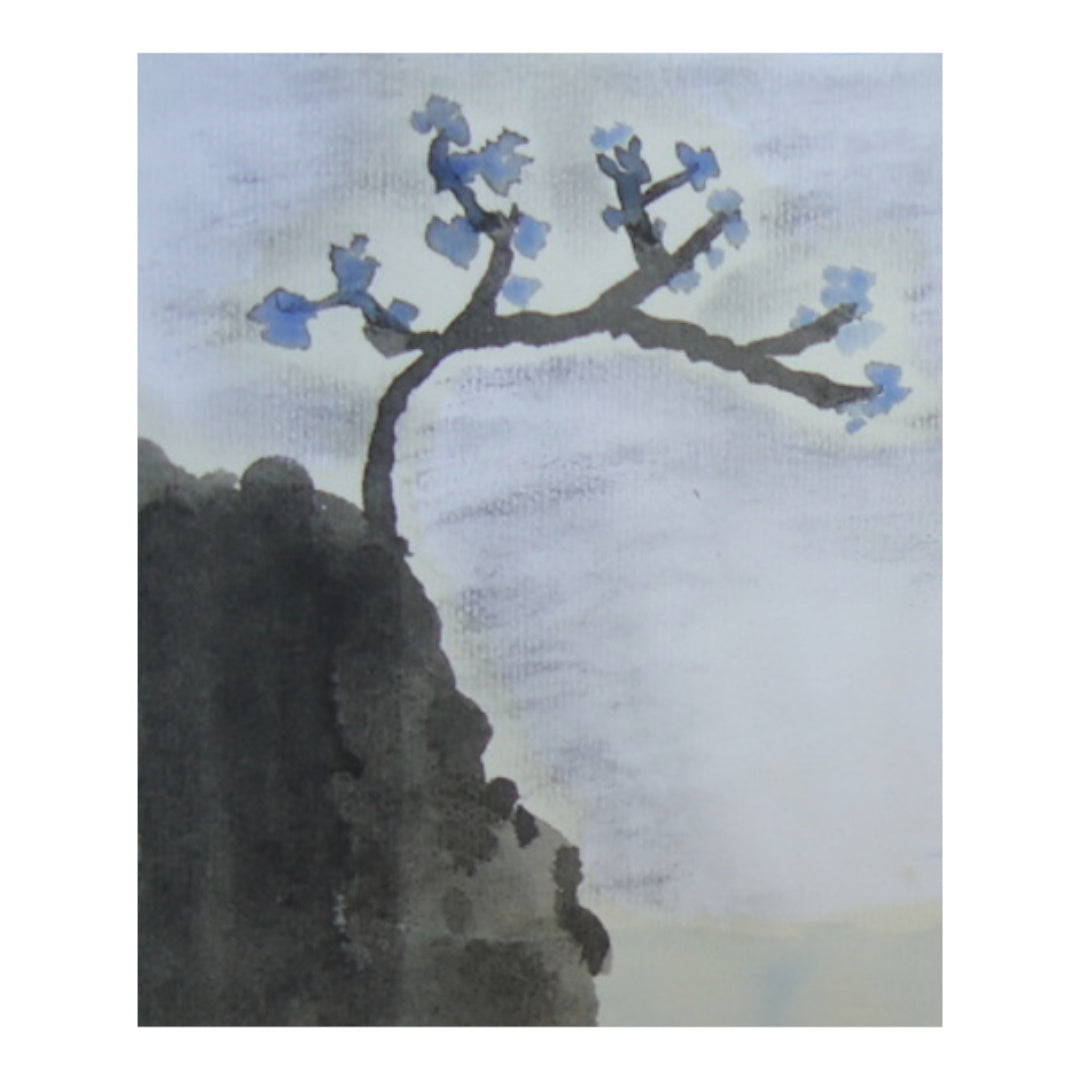 Obra de arte original — Pausa en Azul