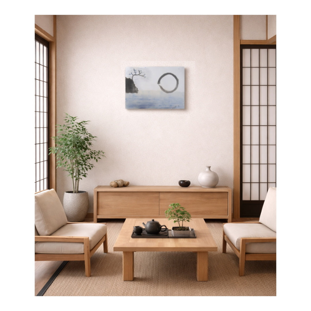 Obra de arte original — Pausa en Azul