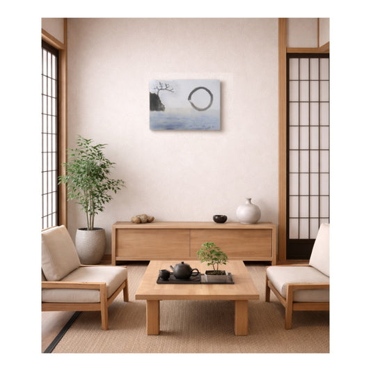 Obra de arte original — Pausa en Azul