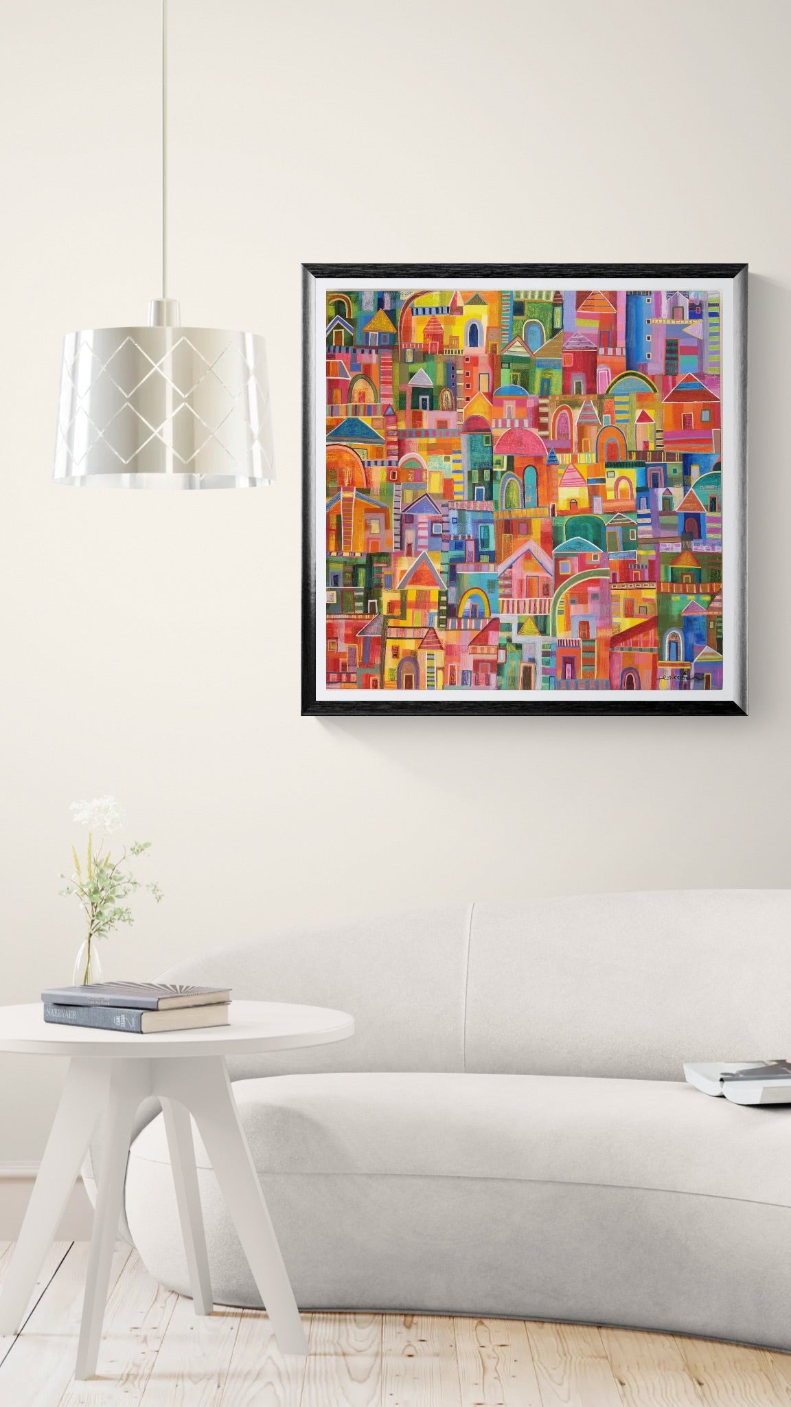 Obra de Arte Original - La Pequeña Gran Ciudad