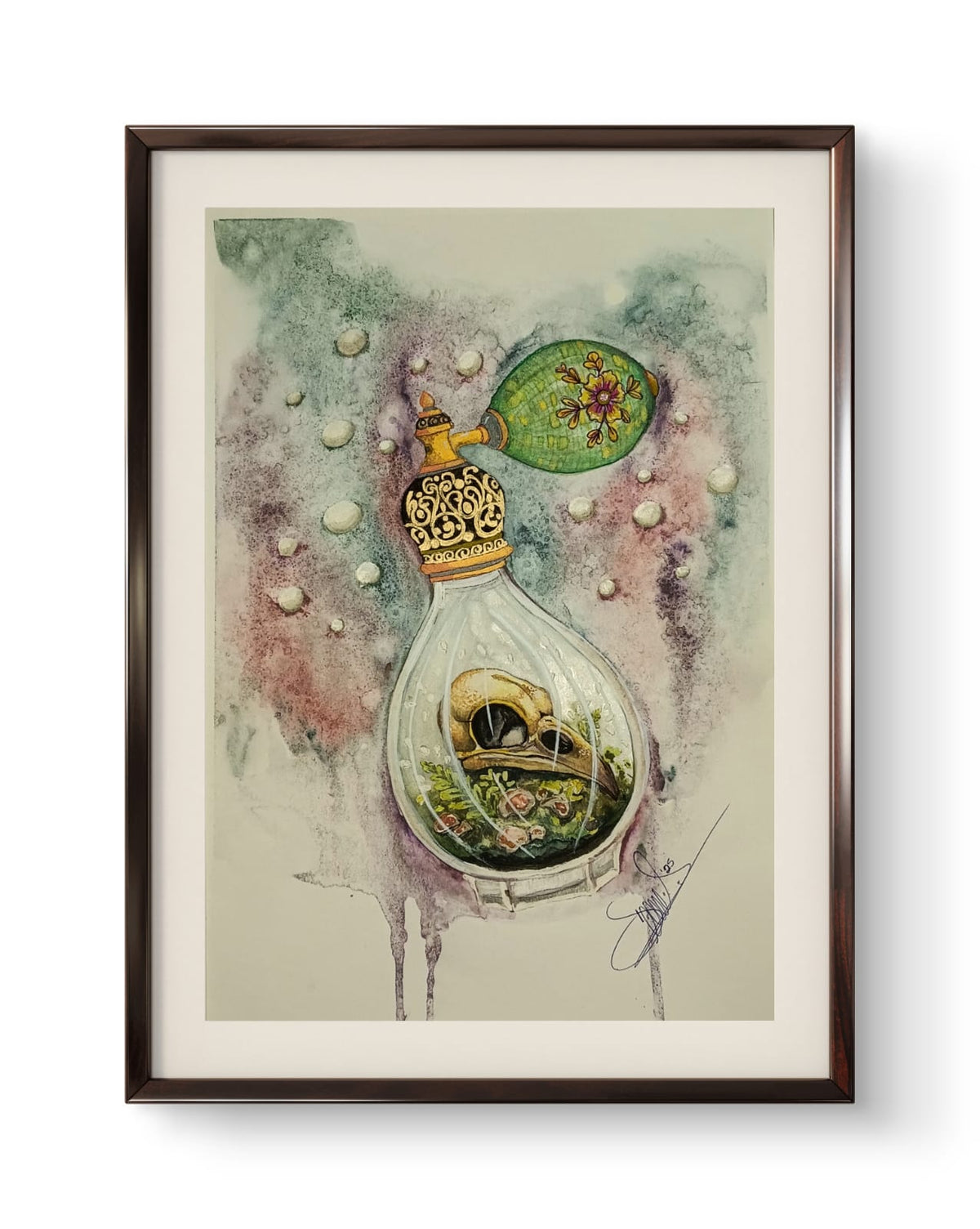 Cuadro decorativo - Perfume de cuervo