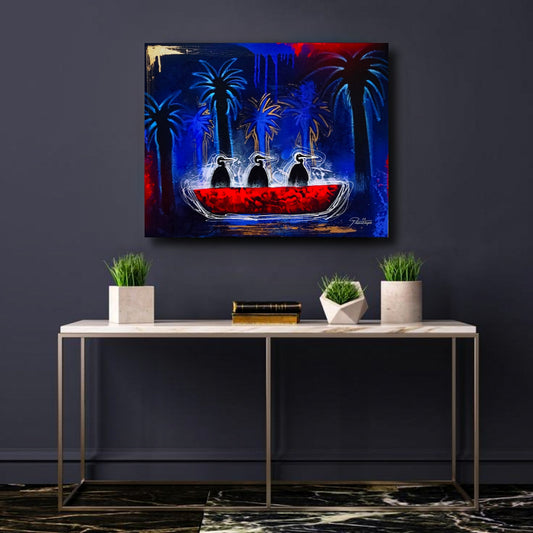 Pintura contemporánea - Criaturas nocturnas