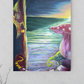 Arte contemporaneo-Duendecito viendo el amanecer
