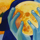 Cuadro artístico - María y la luna