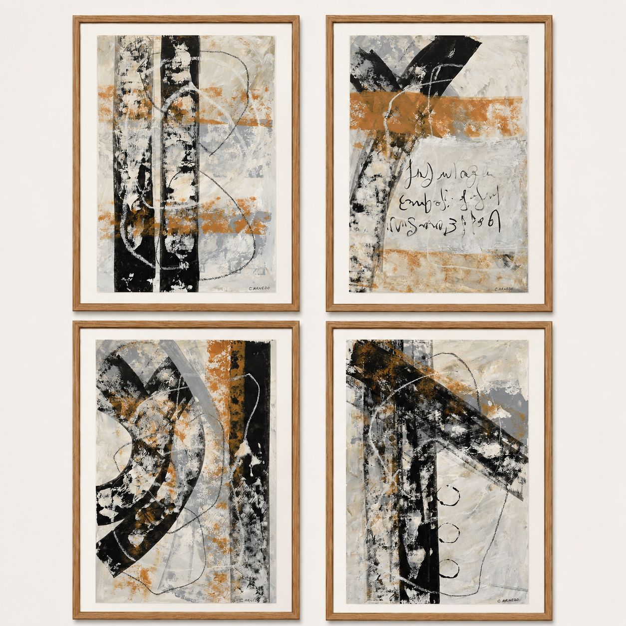 Pintura acrílica - Primeros trazos