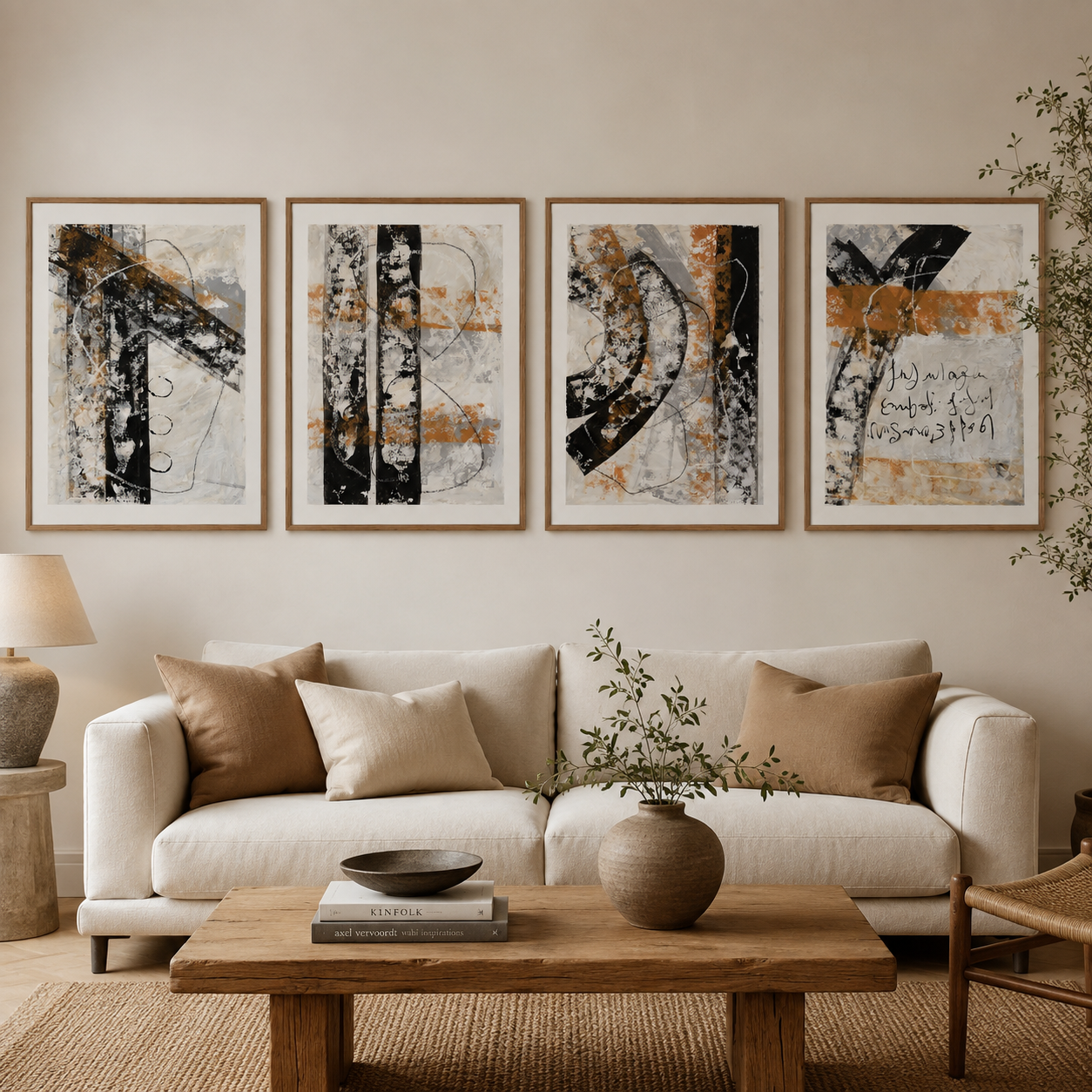 Pintura acrílica - Primeros trazos