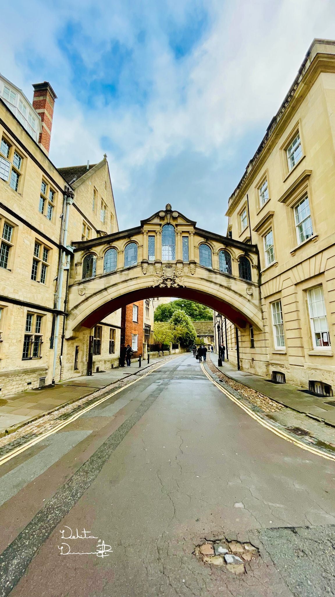 Fotografía Artística Enmarcada - El Puente de los Suspiros, Oxford - Bridge of Sighs, Oxford