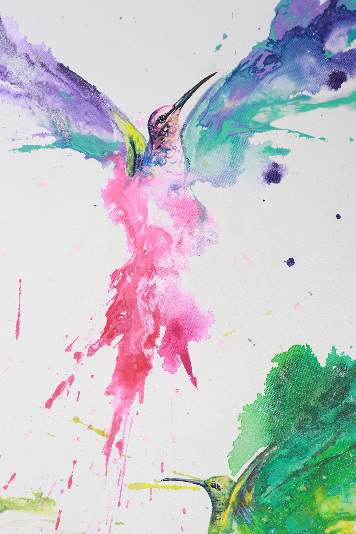 EL MENSAJE DE BRASIL (Colibríes volando)