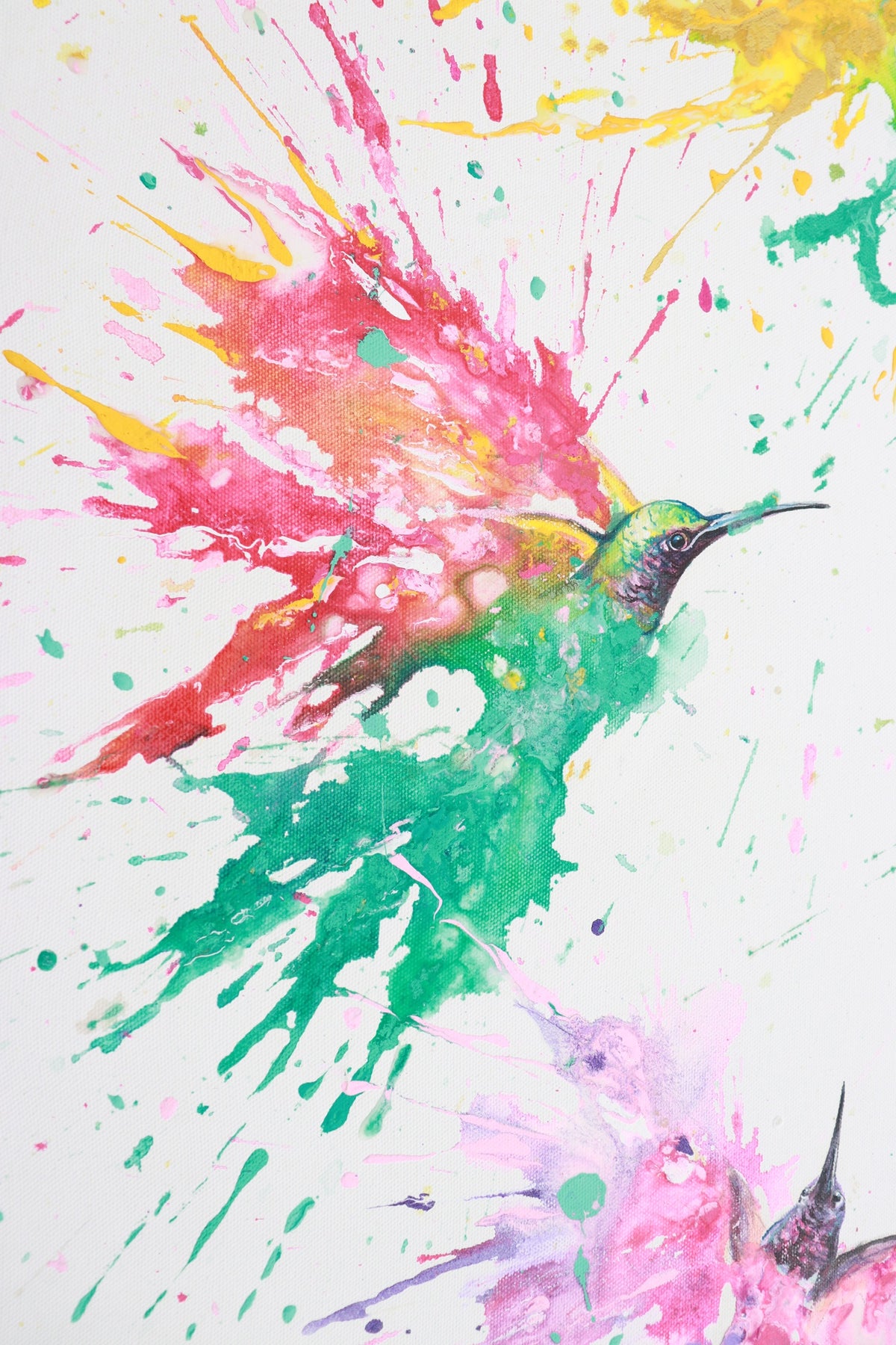 EL MENSAJE DE BRASIL (Colibríes volando)