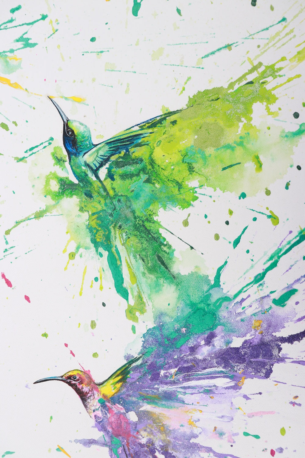 EL MENSAJE DE BRASIL (Colibríes volando)