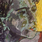 Expresiones del Cuerpo III Retrato con fondo amarillo