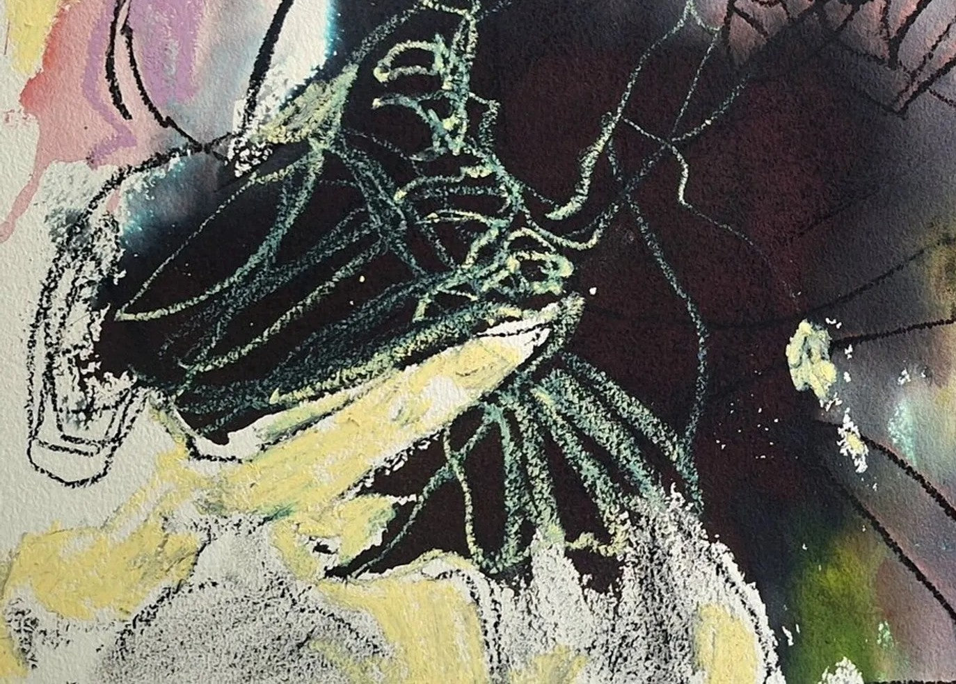 Pintura abstracta - Recuerdos de conversaciones