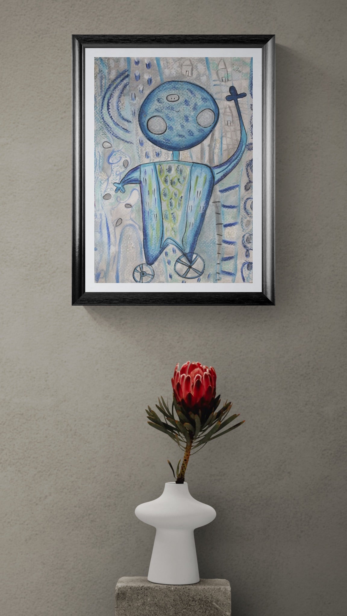 Obra de Arte Original - El Pequeño Gran Gigante