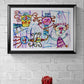 Obra de Arte Original - Purple illusion