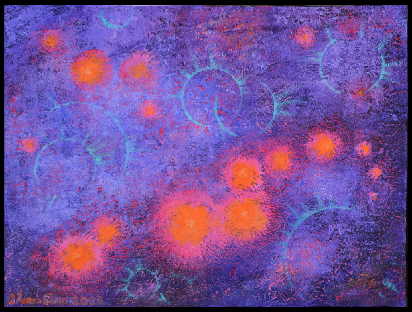 Obra de arte original "Relojes cósmicos"