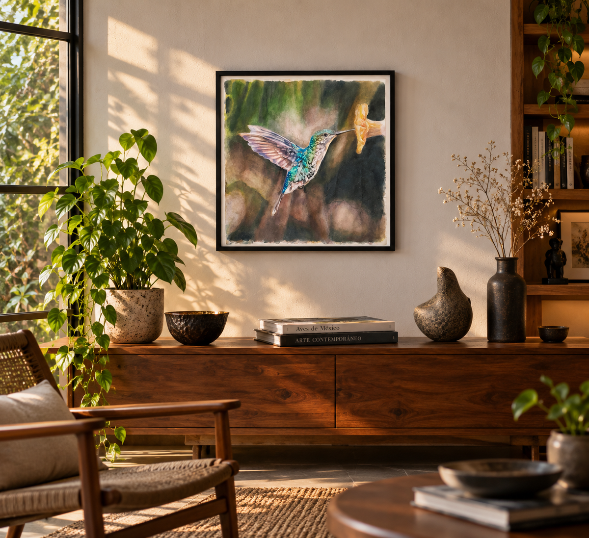 Obra de Arte Original - Colibrí