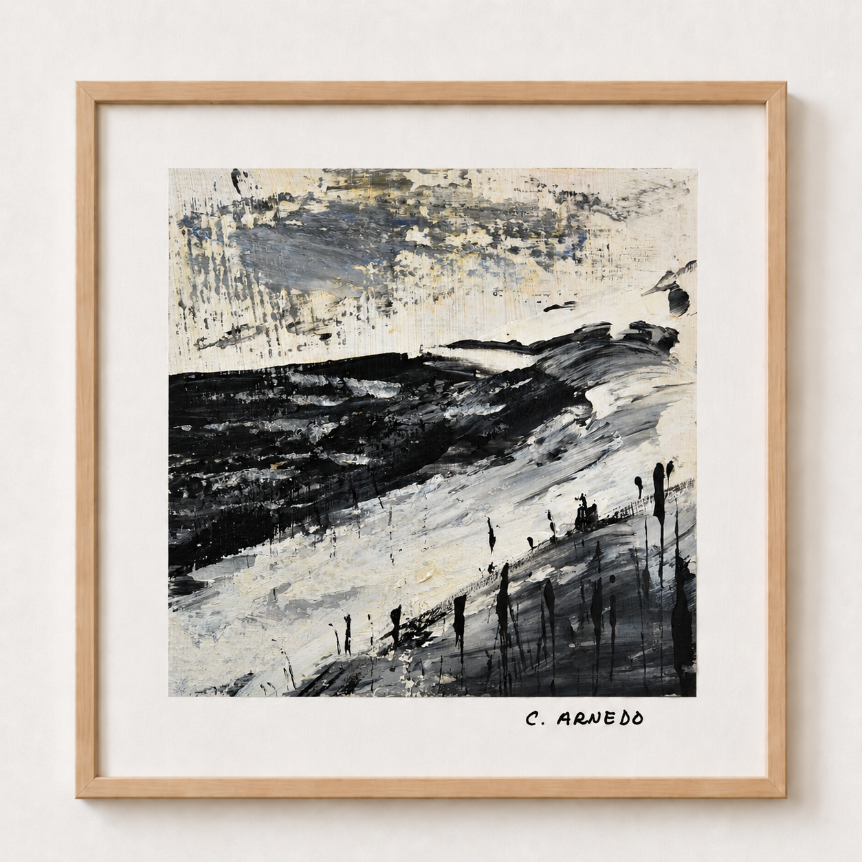 Pintura acrílica - Rio San Lorenzo