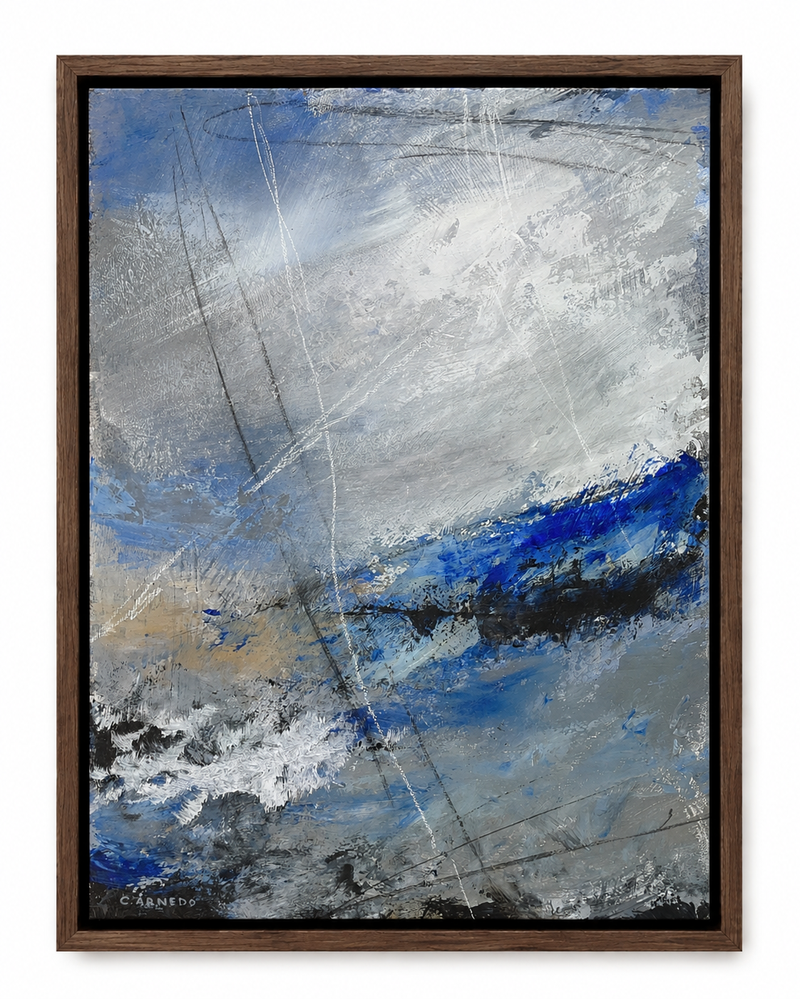 Pintura acrílica - Rompeolas (trípico)