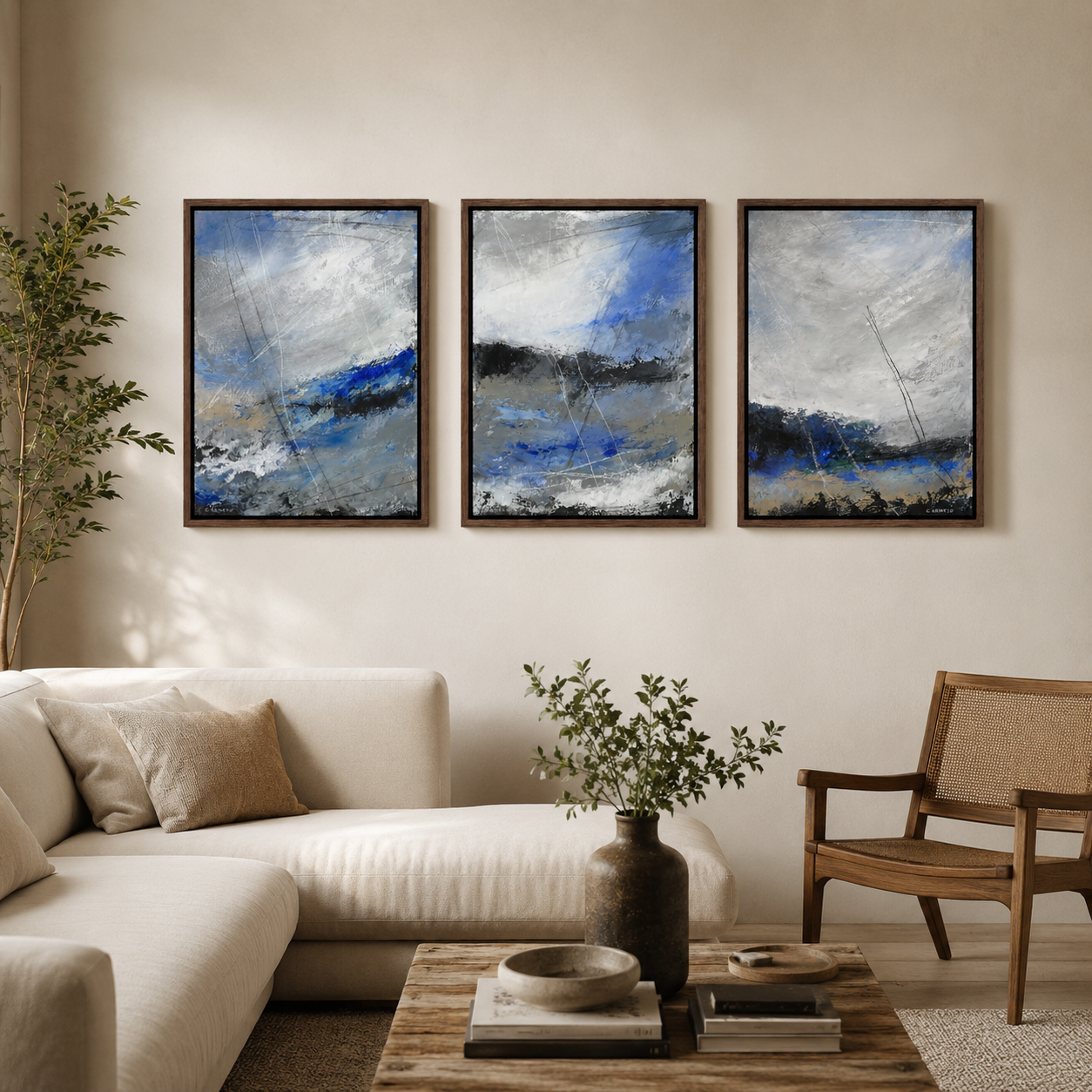 Pintura acrílica - Rompeolas (trípico)