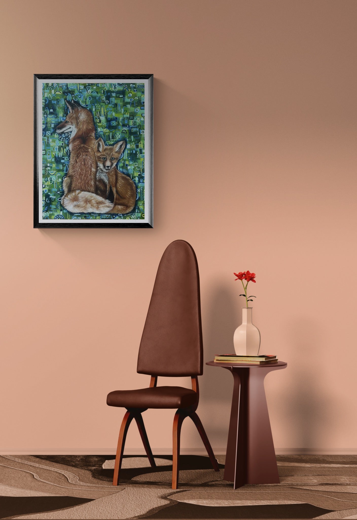 Obra de Arte Original - Miradas Curiosas