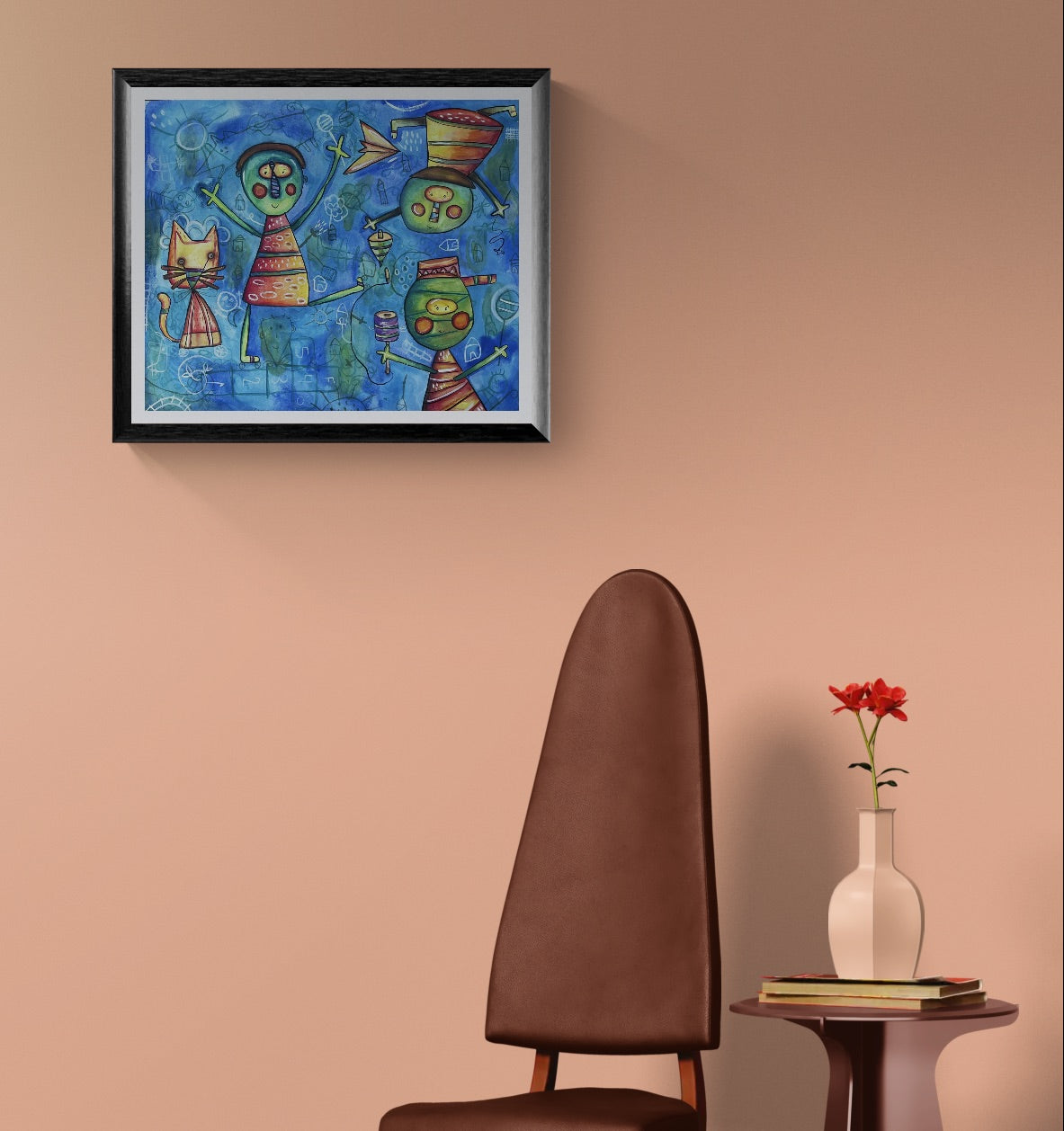 Obra de Arte Original -El avioncito