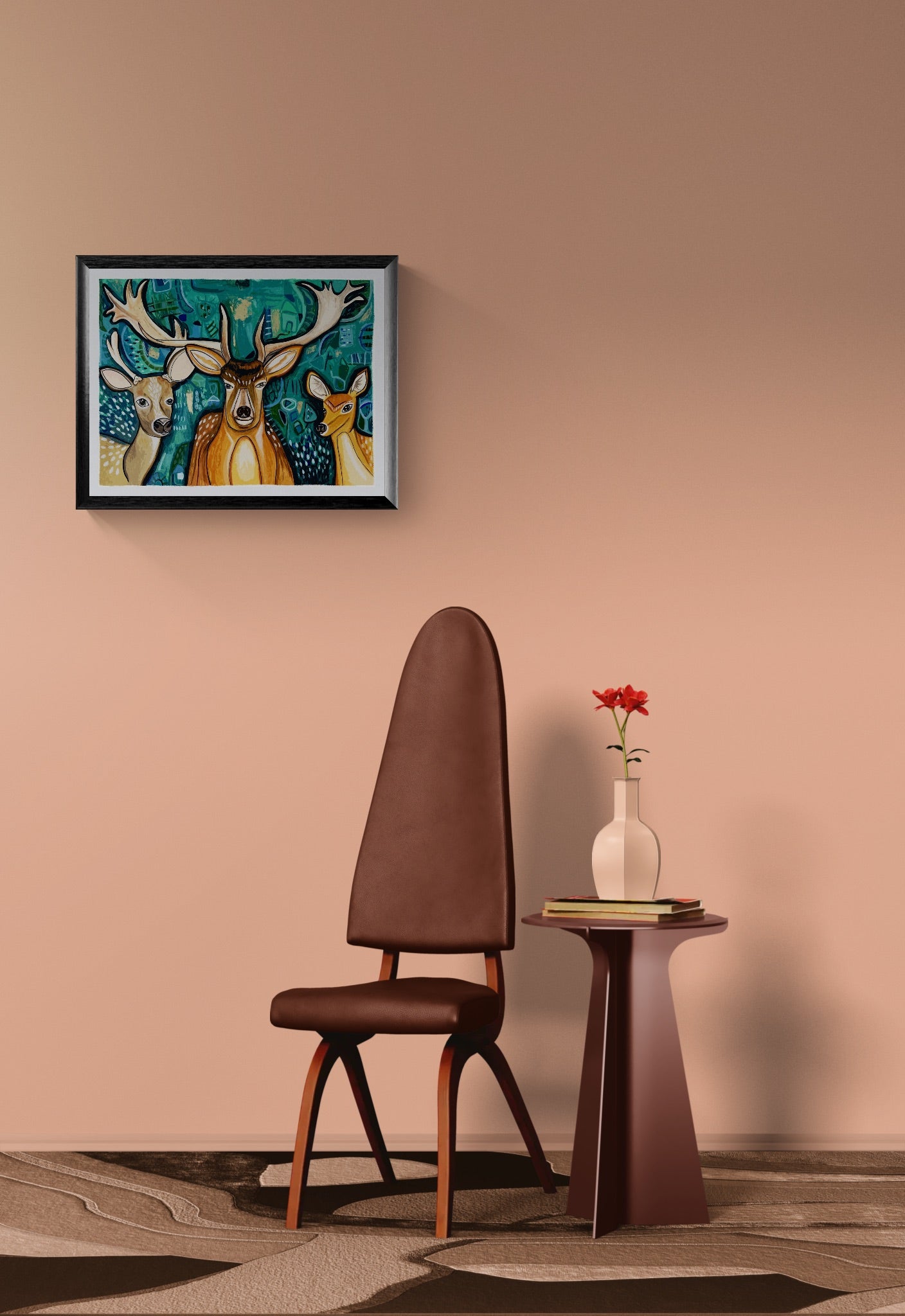 Obras de Arte Original - Queridos Venados