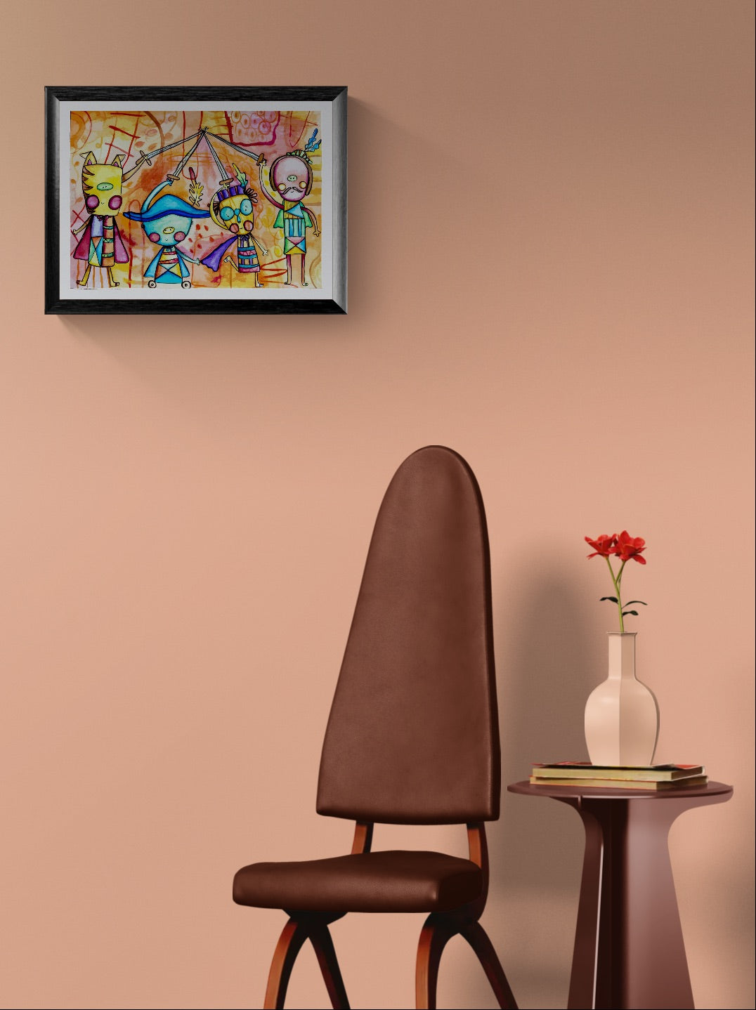 Obra de Arte Original - Los tres Mosqueteros