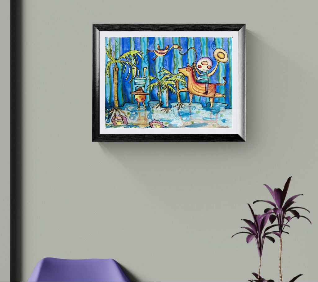 Obra de Arte Original - El Vaquerito