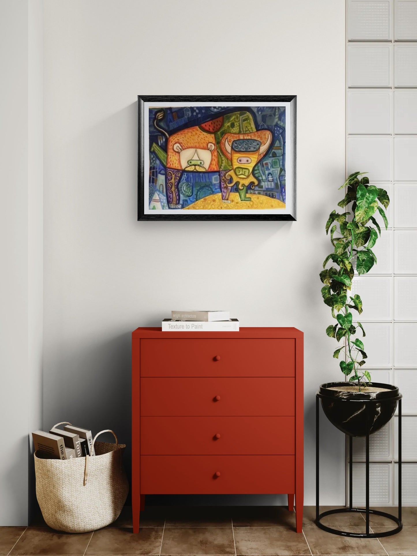 Obra de Arte Original - El Bufalito