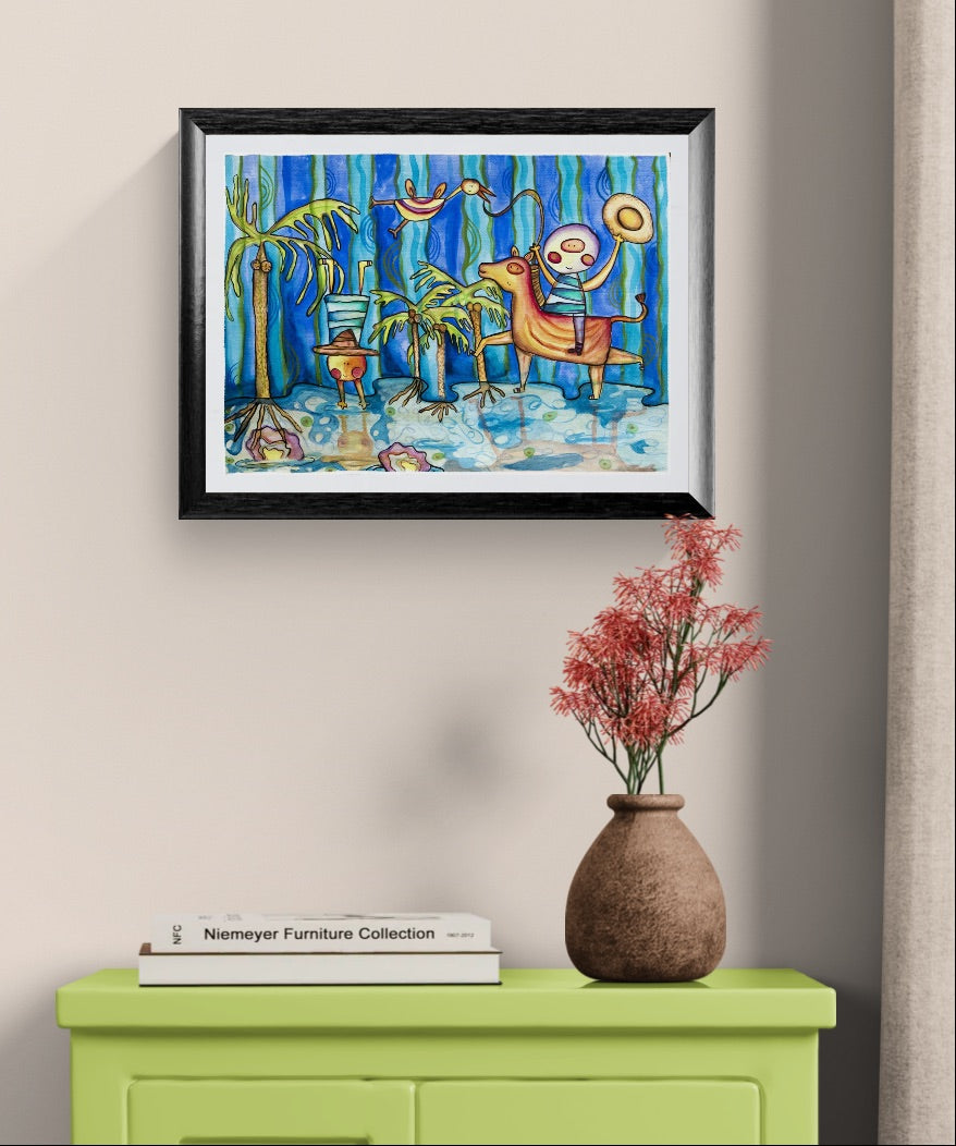 Obra de Arte Original - El Vaquerito