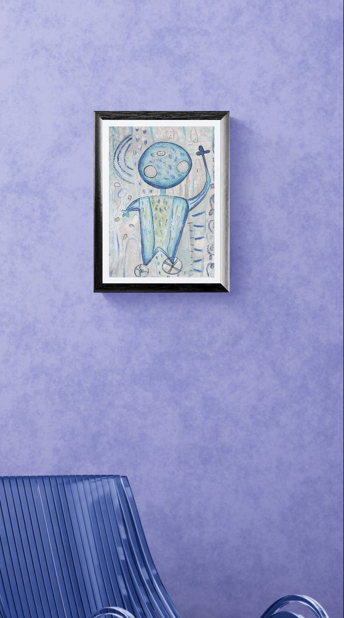 Obra de Arte Original - El Pequeño Gran Gigante