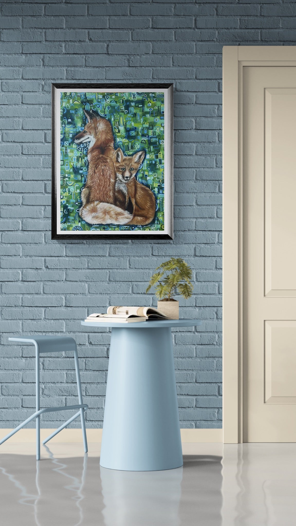 Obra de Arte Original - Miradas Curiosas