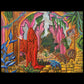 Arte Gotico - Figura Roja Entre Ruinas