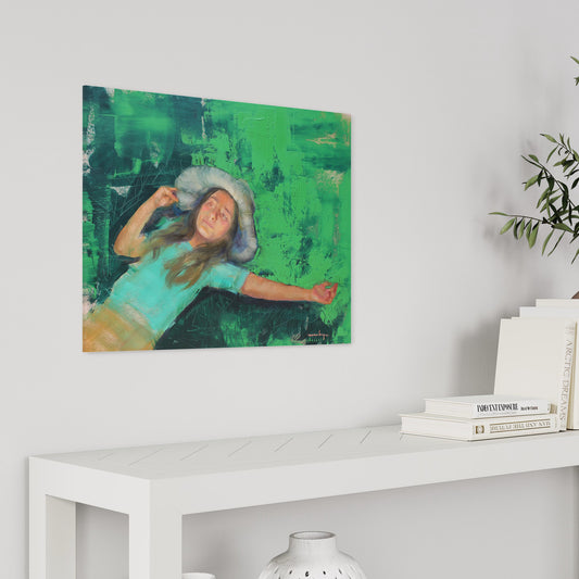 Pintura al óleo - Ella