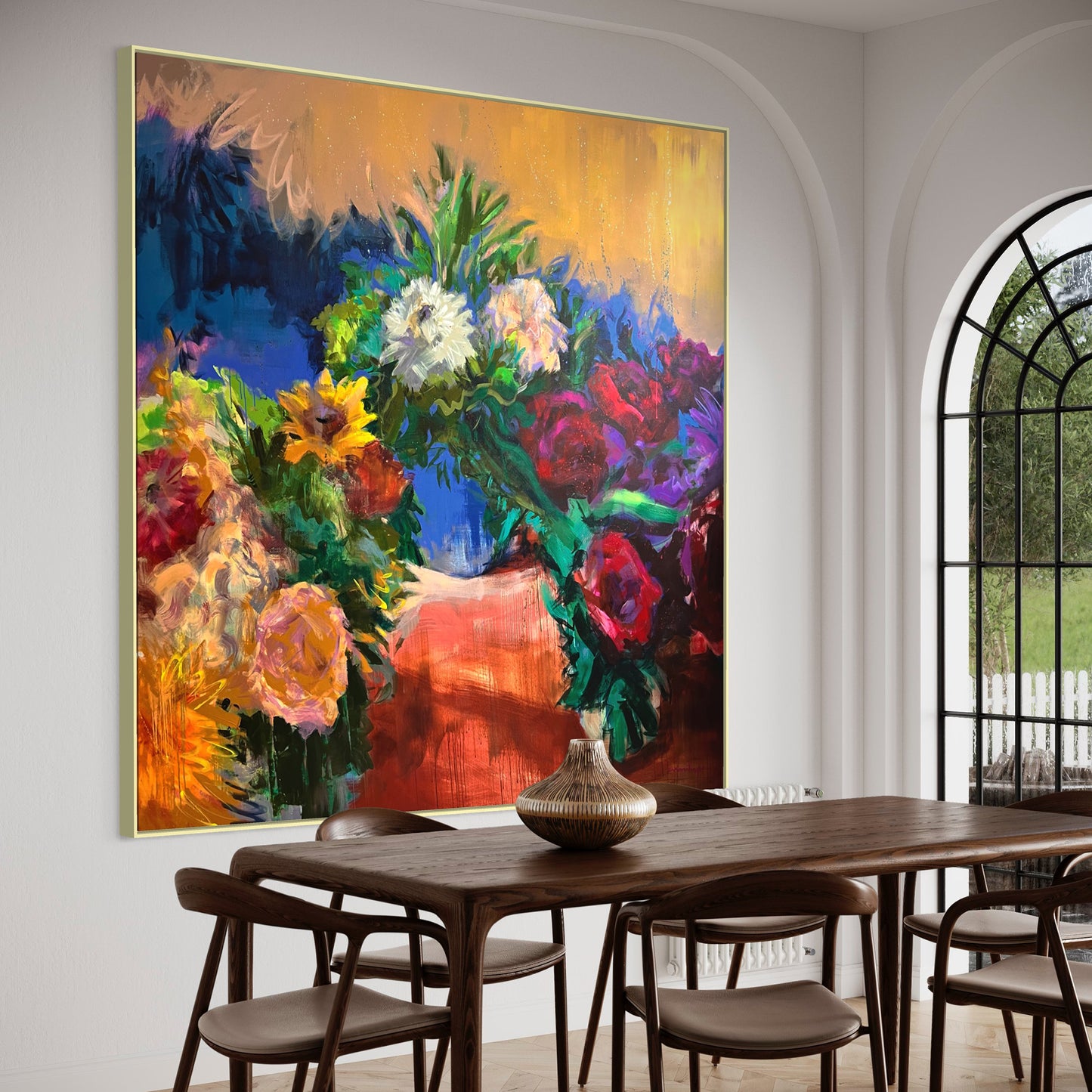 Obra de arte de gran formato - Florones