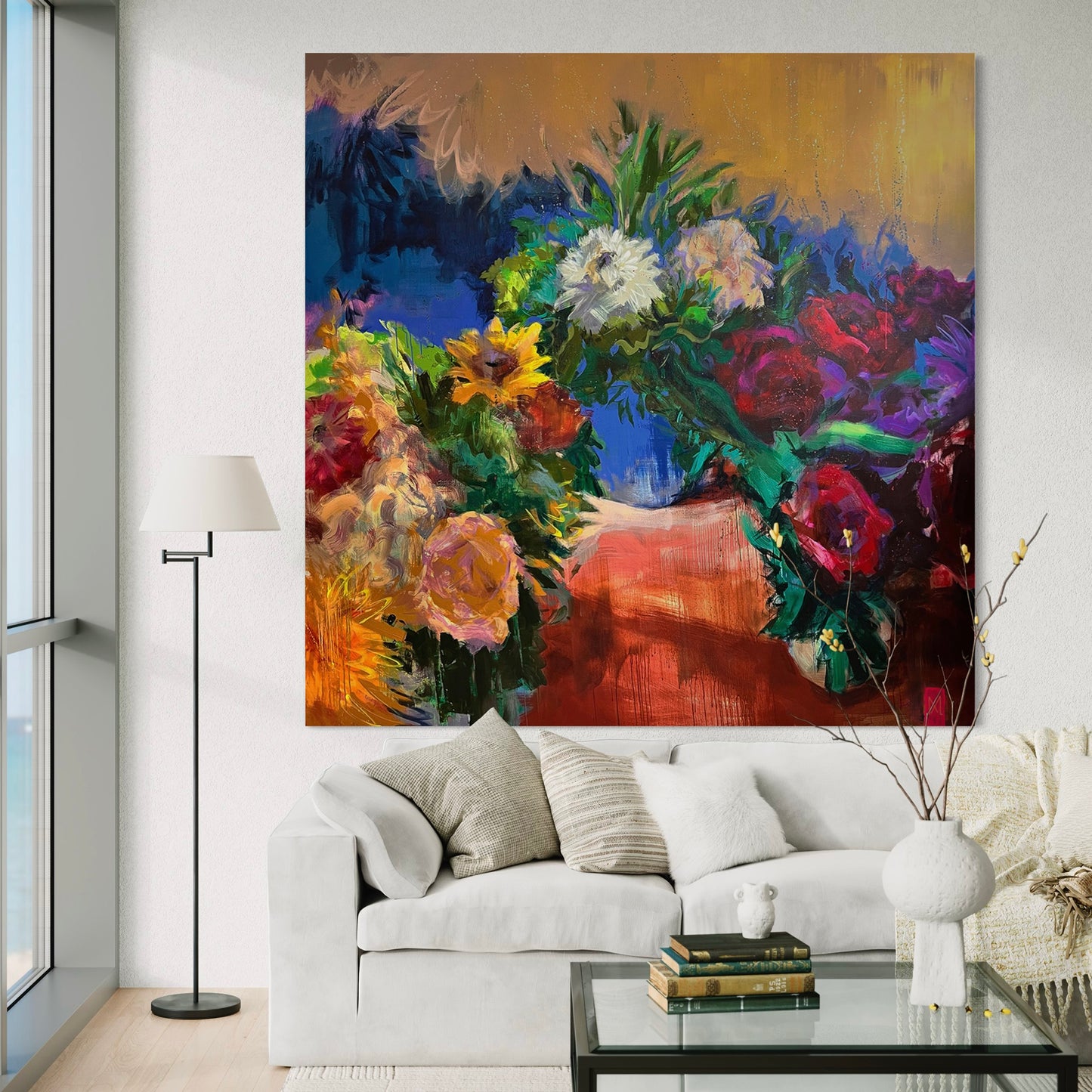 Obra de arte de gran formato - Florones