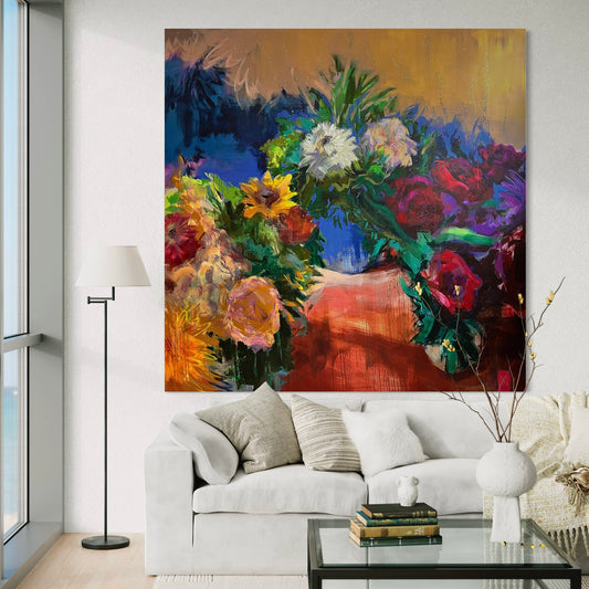 Obra de arte de gran formato - Florones