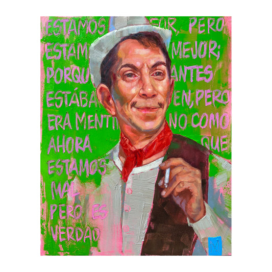 Obra de arte - Reflejo Eterno / Cantinflas