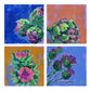 Obra decorativa - Alcachofas