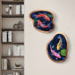 Obra de arte díptico - Peces KOI