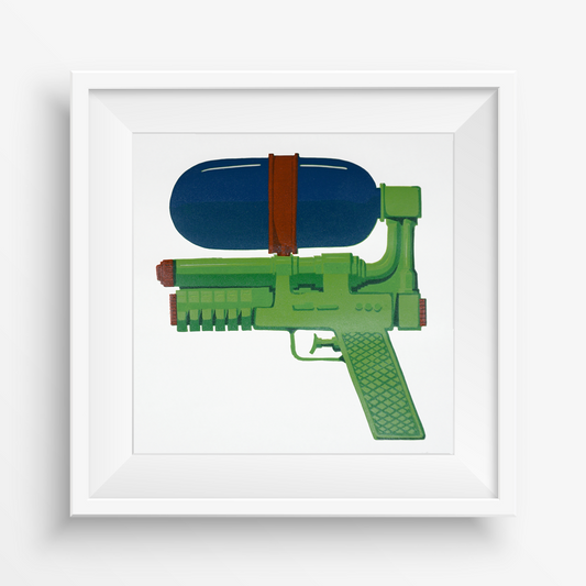 Water Gun - Linoleo -Pop Art