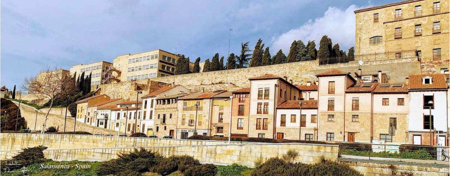 Fotografía Artística Enmarcada - Fachada Urbana Salamanca, España (Urban Farcade, Spain)