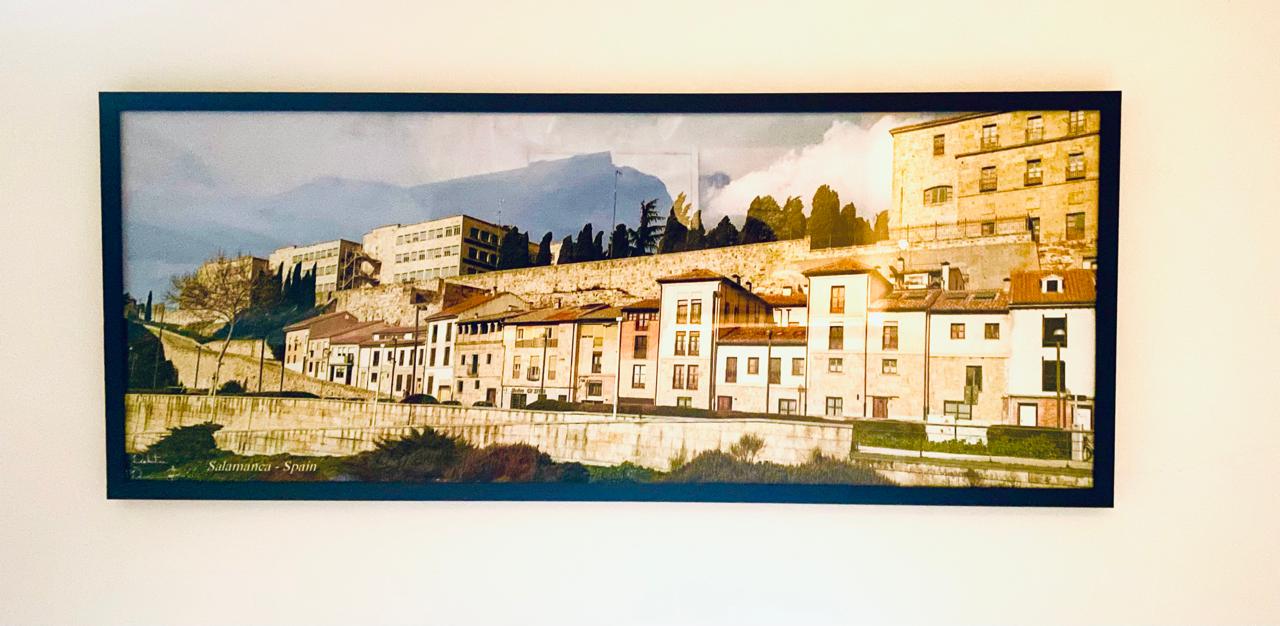 Fotografía Artística Enmarcada - Fachada Urbana Salamanca, España (Urban Farcade, Spain)